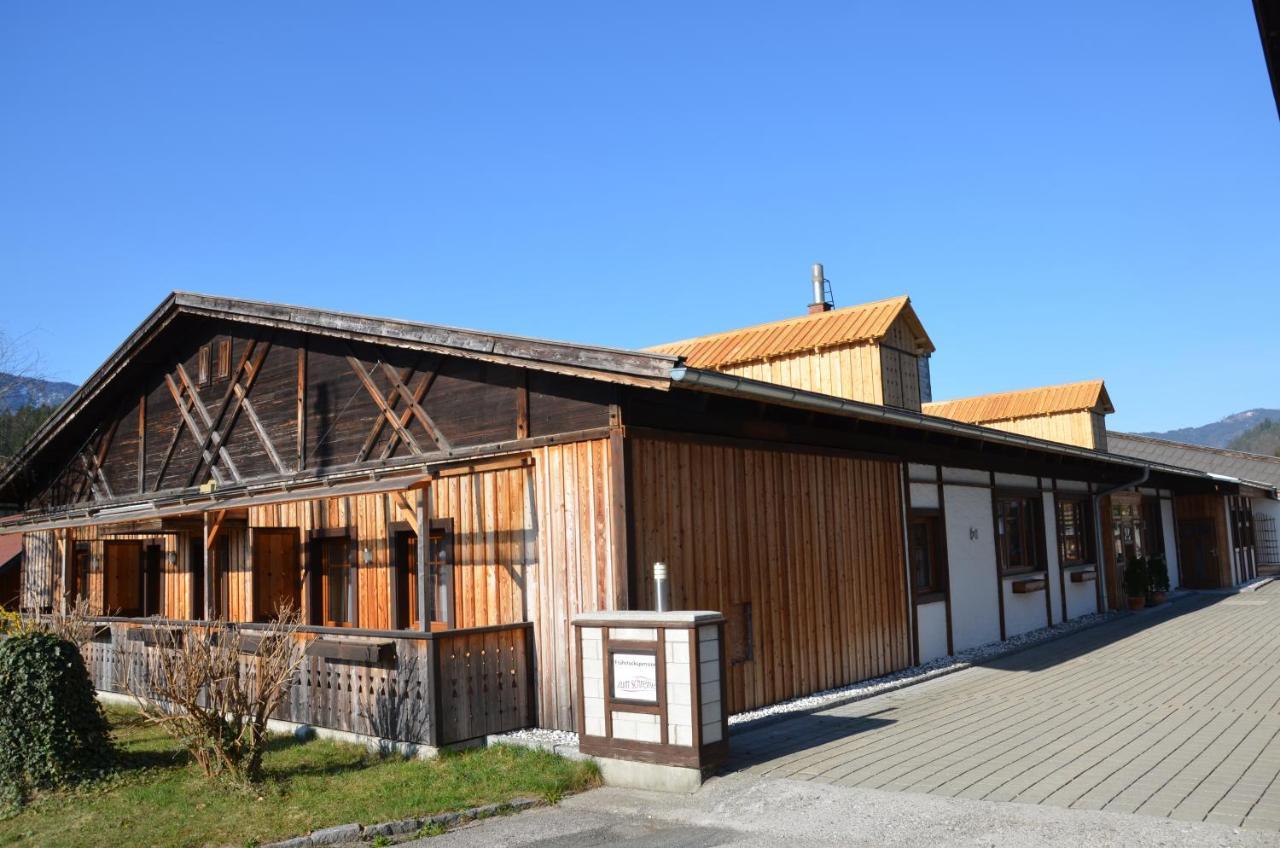 Pension Zum Schreiner Hermagor-Pressegger See Exteriör bild