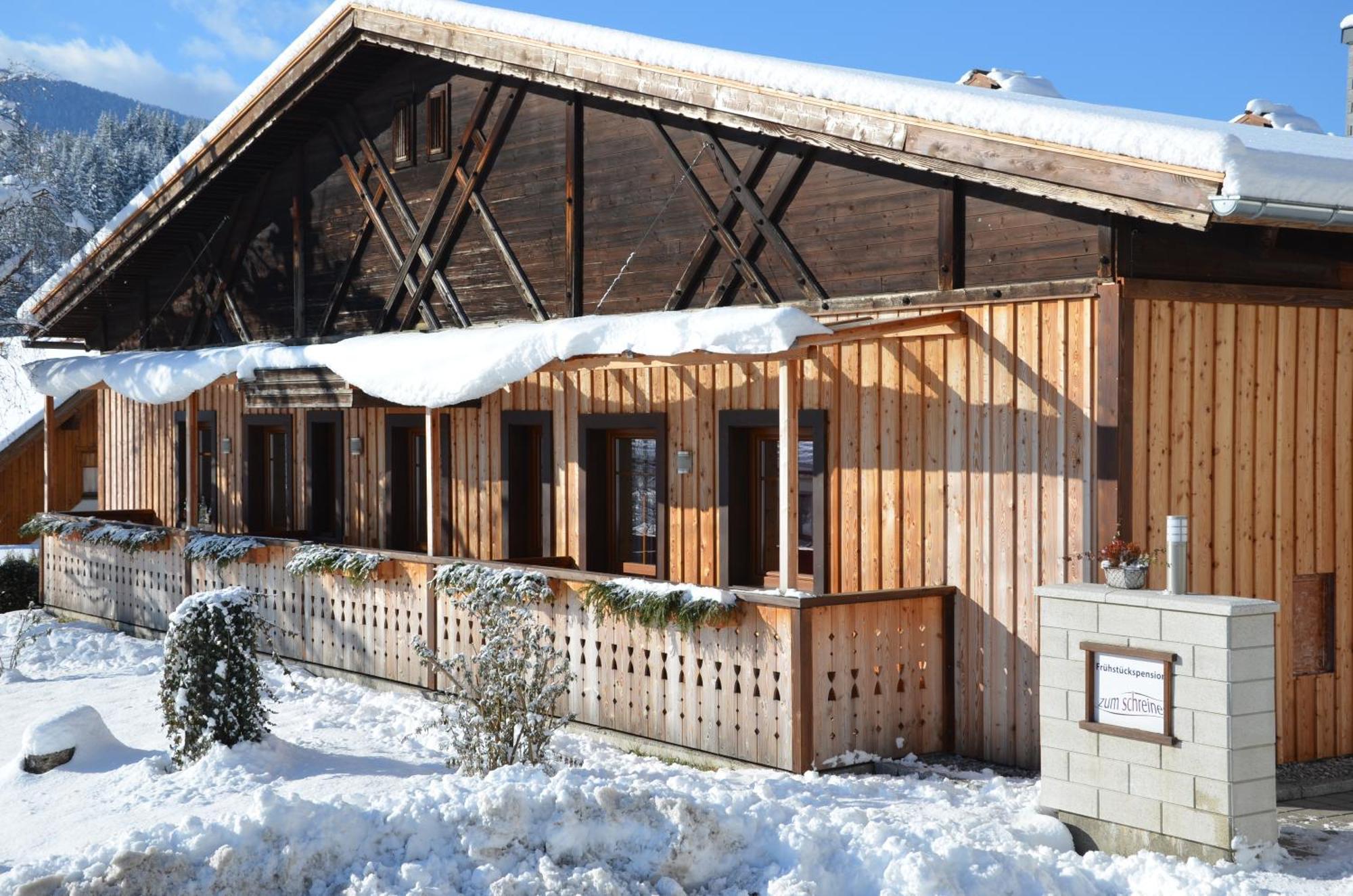 Pension Zum Schreiner Hermagor-Pressegger See Exteriör bild